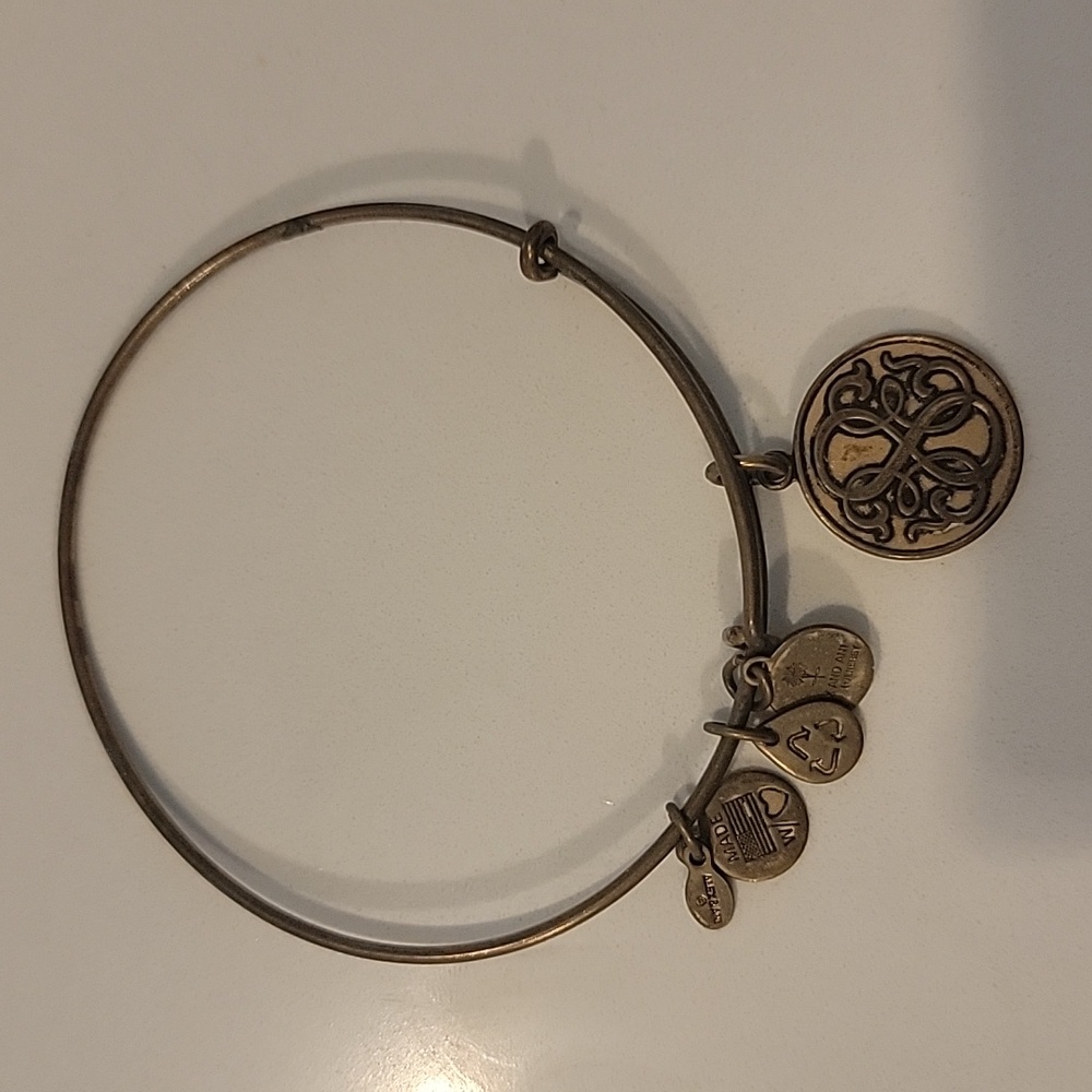 Alex and Ani gold bracelet